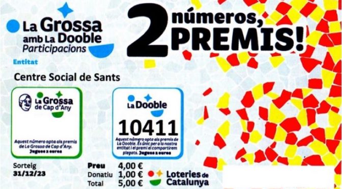 No et quedis sense Loteria de Nadal 2023: Queden pocs dies per comprar les teves participacions !!