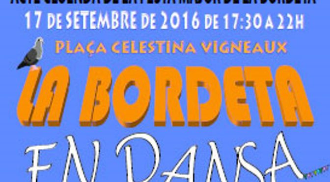 Vine a la Bordeta en Dansa (17 Setembre)
